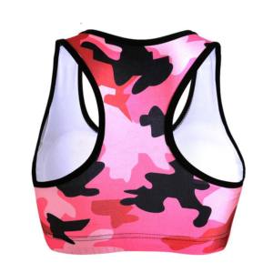 La mejor calidad Fitness Sport Bra Pakistan Made Nuevo diseño Gym Wear Transpirable Sports Women Bra - Product Image 3