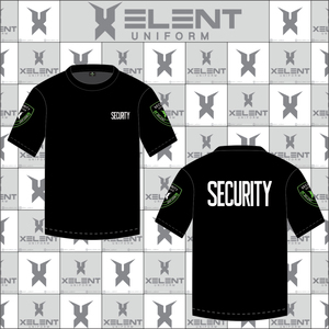 Camiseta de Uniforme de Guardia de Seguridad Unisex 2026 para Verano, Logotipo Personalizado, Manga Corta Negra, Ropa de Trabajo para Hombres y Mujeres Adultos, OEM - Product Image 6