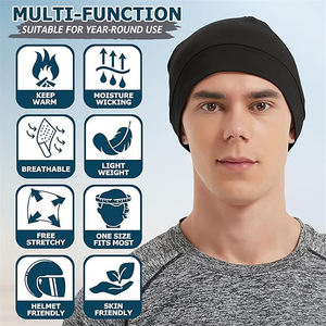 หมวกบีนนี่ถักสำหรับฤดูหนาวหมวกมีโลโก้ออกแบบได้ตามต้องการหมวกถักสำหรับฤดูหนาว - Product Image 5