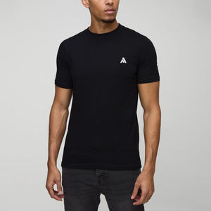 Camiseta Personalizada para Hombre, Corte Regular, Manga Corta, Transpirable, Cuello Redondo, Logotipo Personalizado, 100% Algodón, Tela de Alta Calidad, Fabricación Antigua - Product Image 1