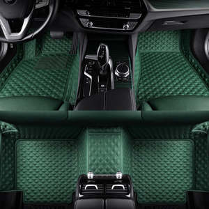 Nouveau design 3D tout rond en cuir organisateur de voiture tapis de <span class=keywords><strong>coffre</strong></span> tapis de chargement - Product Image 6