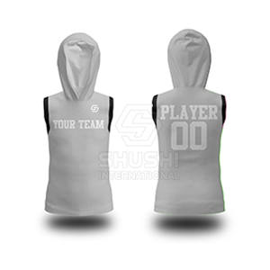 Drapeau personnalisé 7on7 Football grande taille sans manches à capuche respirant séchage rapide équipe vêtements de sport pour hommes vente en gros - Product Image 4