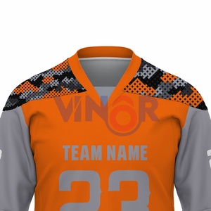 Maillot de hockey sur glace personnalisé avec impression par sublimation, logo, joueurs professionnels, maille en polyester, vente en gros de vêtements de hockey sur glace - Product Image 6