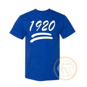 Camisetas Personalizadas de la Hermandad Femenina Zeta Phi Beta, GREEK TREASURES, 100% Algodón, Secado Rápido, Transpirables, para Verano, Venta al Por Mayor - Product Image 2