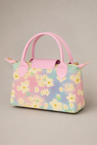 Pastel Floral <b>Canvas</b> <b>Mini</b> Tote Bag for Women | Custom Logo OEM ODM Wholesale - Product Image 3