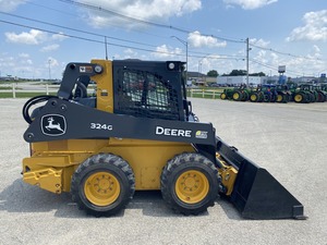 2022 324G Skid Steer Loader Meilleure offre sur la chargeuse sur pneus avant facile à entretenir avec moteur essentiel et composants du noyau de la pompe - Product Image 3