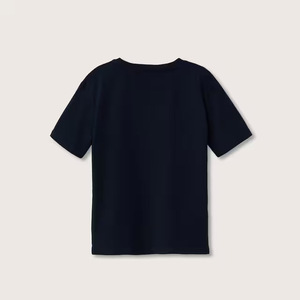 Camisetas para hombre con precio al por mayor, camisetas para hombre con logotipo personalizado, camisetas para hombre con cuello redondo, camiseta de diseño naranja y negro para hombre - Product Image 4