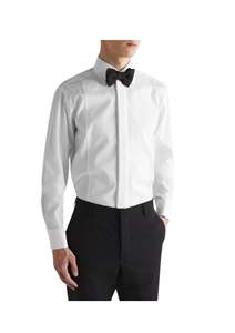 Camisa de esmoquin de algodón para hombre transpirable sostenible para ocasiones formales antibolitas antiarrugas bien ajustada calidad satisfactoria - Product Image 4