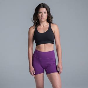 Women's Nylon Print Sports Bra Solid Fitness Sportswear Push-Up <b>Tops</b> for Gym Sports Bra with Front Logo Feminine Sports Clothing - Product Image 4