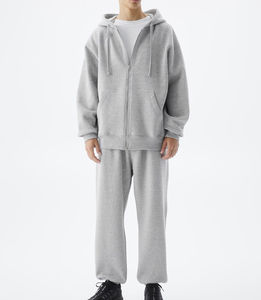 Conjunto Deportivo de Pantalones Deportivos y Sudadera con Capucha para Hombre, Personalizado, Grueso, con Cordón, Ropa Deportiva Transpirable de Invierno con Logotipo OEM - Product Image 1