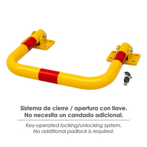 Barriera Pieghevole Rinforzata per Parcheggio - Product Image 3