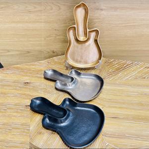 Cuenco de aluminio para servir frutas, vajilla decorativa para hoteles y restaurantes, aperitivos y galletas, con dos compartimentos, Color azul - Product Image 6