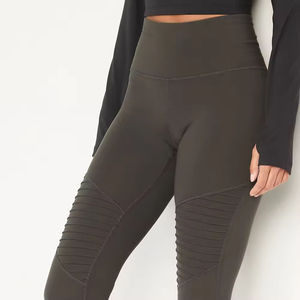 Pantalones de Yoga de alta calidad de material suave, mallas de mujer, mallas de gimnasio, ropa deportiva, mallas de Yoga de cintura elástica de compresión para mujer - Product Image 3