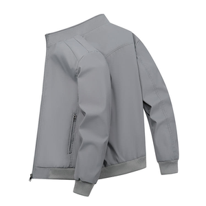 Manteau d'extérieur décontracté personnalisé grande taille coupe-vent zippé vestes pour hommes veste pour hommes - Product Image 3