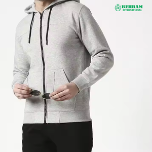 Sweat-shirts à capuche unisexes avec logo personnalisé (broderie DTG) |   Sweat-shirts respirants en molleton/éponge française de haute qualité - Product Image 1