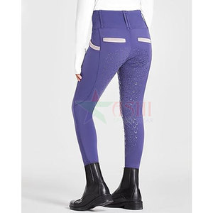 Leggings de Equitación para Mujer al por Mayor, Fabricante de Pantalones de Equitación, Logotipo Personalizado, Pantalones de Montar a Caballo, Impermeables - Product Image 2