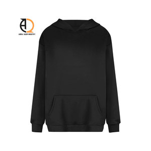 เสื้อฮู้ดลำลองโอเวอร์ไซส์สำหรับผู้หญิงเสื้อฮู้ดลำลองโอเวอร์ไซส์ผ้าฝ้ายพิมพ์ลายพัฟกำหนดเองได้ - Product Image 6
