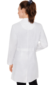 Bata de laboratorio para clínica médica para mujer, abrigo de laboratorio de algodón y poliéster de alta calidad con logotipo personalizado para enfermera - Product Image 3