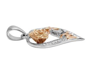 Pendentif en argent S925 serti de diamants Moissanite de luxe de haute qualité pour femmes, idéal pour toutes les occasions, mariage, cadeau, fête - Product Image 3