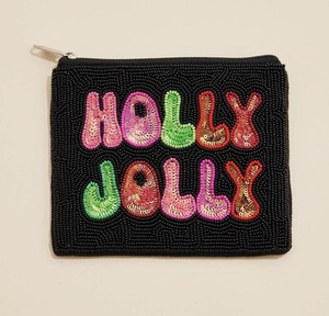 Monedero Exclusivo de Cuentas de Semillas, Arte Artesanal, Elegante Bolsa de Cuentas Hecha a Mano para Objetos Pequeños - Product Image 4