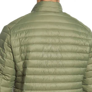 Meilleure vente Veste matelassée pour homme Matériau respirant de haute qualité pour la saison hivernale Style High Street élégant - Product Image 5