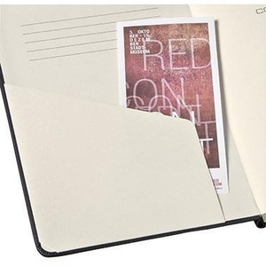 SIGEL Conceptum PU Hardcover Sewing Bound Notebook Approx. DIN A5 Squared Black 97 Sheets - Product Image 4