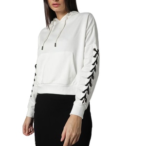 <b>Women</b> Hoodies OEM <b>Fleece</b> Pullover Sweatshirts Warm Soft Fit Custom Logo Cozy Stylish Casual Wear Trendy Design Wholesale - Product Image 4
