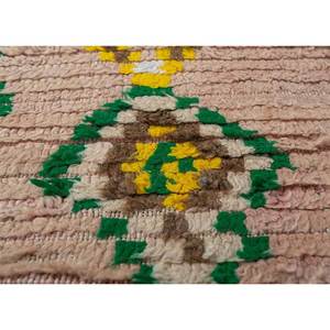 พรมขนสัตว์ถักมือสีเบจและสีน้ำตาลลายเรขาคณิตสำหรับห้องนั่งเล่นและรถยนต์ ขนาด 9x12 รุ่น Pae-4519 - Product Image 3