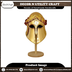 Enhance Your Collection Expertly Crafted <b>Engraved</b> Vintage Steel Brass Knight Armor Helmets Customizable Artistic Collectibles - Product Image 6