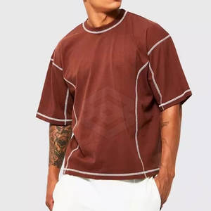 Camiseta de Poliéster/Algodón de Moda para Hombre, Ligera, Transpirable, de Corte Regular, Diseño Personalizado, Secado Rápido, Alta Calidad - Product Image 5