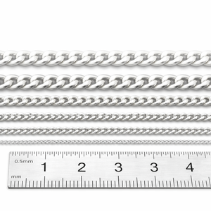 Cadena de Plata de Ley 925 Chakralume, Cadena de Joyería de 2 mm, Antideslustre, Sin Níquel, Proveedor Mayorista OEM, Longitud 12 Pulgadas 1 - Product Image 3