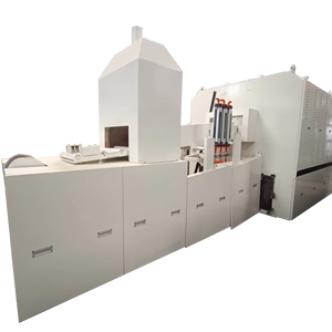 Endüstriyel sürekli örgülü konveyör bandı yüksek sıcaklık atmosfer koruma sinterleme fırını - Product Image 1