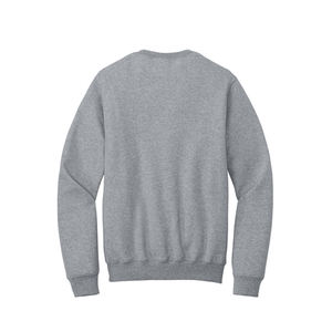 Sweat-shirt homme en coton mélangé épais pull classique à col rond avec poche haut chaud décontracté pour temps froid - Product Image 2