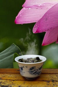 Té de Hoja de Loto Enrollada de Alta Calidad, Ingrediente de Té Desintoxicante a Base de Plantas, Hojas Herbales Naturales de Vietnam - Product Image 2