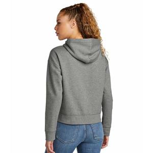 Sudadera con Capucha Deportiva Blanca para Mujer, 100% Algodón, Corte Holgado, Transpirable, para Invierno - Product Image 5