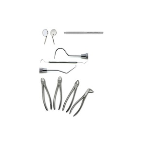 Kit chirurgical dentaire manuel réutilisable de qualité allemande, 9 pièces, certifié CE, ensemble d'instruments - Product Image 6