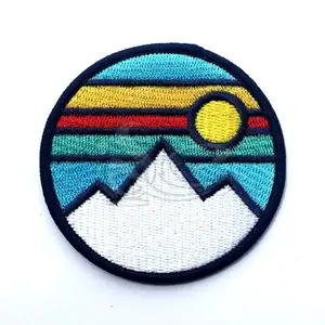 Made In Best Quality Material Embroidery Patches Custom Design Embroidery Patches Low MOQ