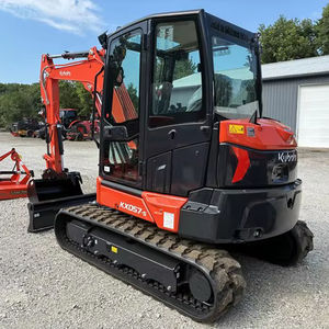 Mini Cargadora Kubota KX057-5 2024, Mini Cargadora Frontal con Bomba Hidráulica KYB de 60KW - Product Image 1