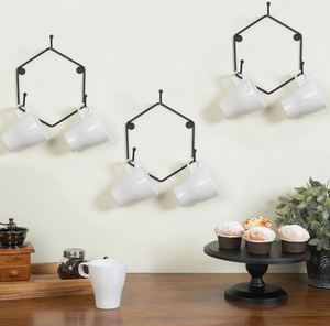 Most selling fancy metal mug stand coffee mug holder for home kitchenware hotel <b>tabletop</b> kitchen counter made in india wholesale - Product Image 4