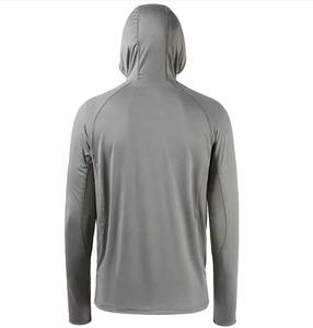 Vêtements de navigation en gros, sweat à capuche anti-UV, chemise de performance, chemises de pêche personnalisées, protection solaire, séchage rapide, sweat à capuche de pêche pour homme - Product Image 4