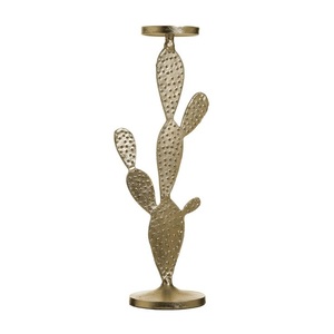 Bougeoir en métal finition antique bougeoir pour éclairage et décoration de la maison ensemble bougeoir décoratif élégant - Product Image 1