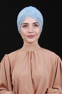 Écharpes hijab pour femmes, vêtements islamiques, Bonnet en pierre à perles, mode islamique, produits turcs, robes modestes, nouvelle collection, - Product Image 2