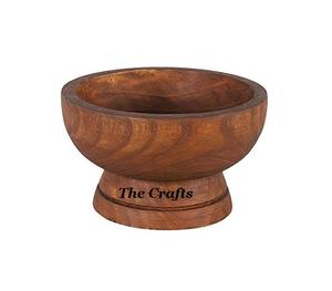 Cuenco de madera para servir frutas con forma redonda, utensilios de cocina de mesa, cuenco decorativo de frutas a un precio razonable - Product Image 1