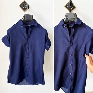 เสื้อเชิ้ตเดรสแขนยาวทรงเข้ารูปผ้าฝ้ายพรีเมียมสำหรับผู้ชาย ผลิตตามสั่ง ขายส่งจากโรงงาน - Product Image 3