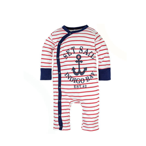 Combinaison bébé confortable pour tout-petits garçons Barboteuse en coton avec fermeture éclair Soft Everyday Fit - Product Image 3