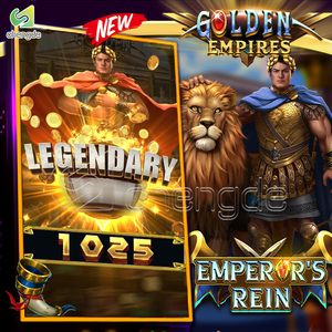 Nouvelle série Royal Master Panda, borne d'arcade multi-jeux 6 en 1 à pièces, Empires d'or - Product Image 2