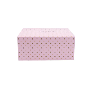 Boîte d'emballage cadeau pliable personnalisable papier couché recyclé gaufré en feuille d'or enduit UV pour l'artisanat industriel - Product Image 2