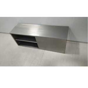 Nouvelle établi de travail en acier inoxydable avec boîte de passage intégrée, portes à verrouillage, filtre HEPA, conception mobile pour utilisation en laboratoire - Product Image 2