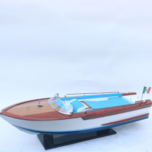 Modelo Premium Classic Riva Junior |   Arte de Lancha Rápida Vintage al Mejor Precio |   Decoración de Madera de Lujo para Interiores - Product Image 1