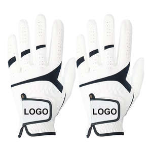 Gants de golf antidérapants en cuir Cabretta de vente chaude Logo personnalisé Femmes Hommes Gant de golf en cuir Pu - Product Image 2